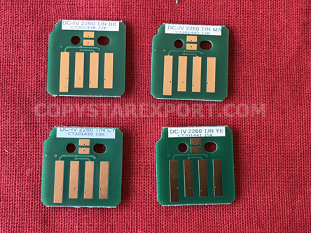 TONER CHIP SET (C/M/Y/K)