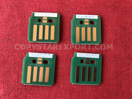 DRUM CHIP SET (C/M/Y/K)