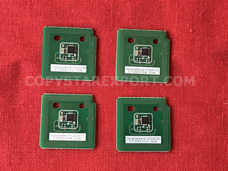 TONER CHIP - C/M/Y/K (PIYU) SET