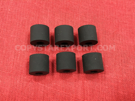 ROLLER, CURLING ONLY RUBBER (SET OF 6PCS)