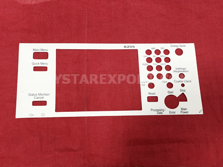 SHEET, CONTROL PANEL ASSY