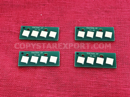 TONER CHIP (SET OF 4PCS) - C/M/Y/K