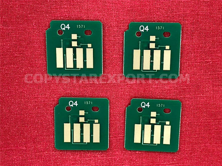 TONER CHIP (SET OF 4PCS) - C/M/Y/K