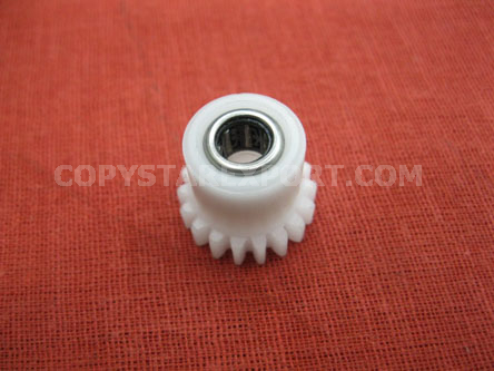 GEAR, 18T (INTERNAL PAPER DELIVERY ASS'Y) - TEFLON WITH BEARING