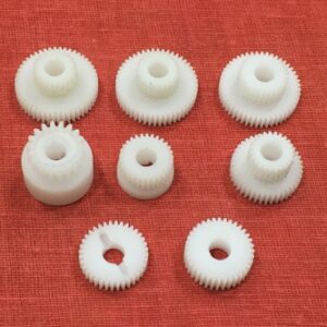 GEAR, WASTE TONER DRIVE ASS'Y (SET OF 8PCS) - TEFLON